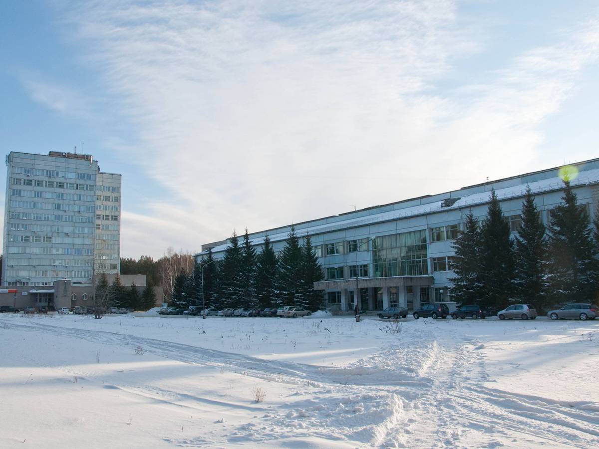 Красноярский научный центр СО РАН зимой